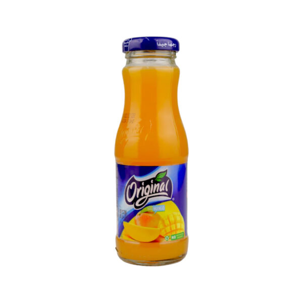 اورجنال زجاج نكهه مانجو 200مل 24 قطعة
