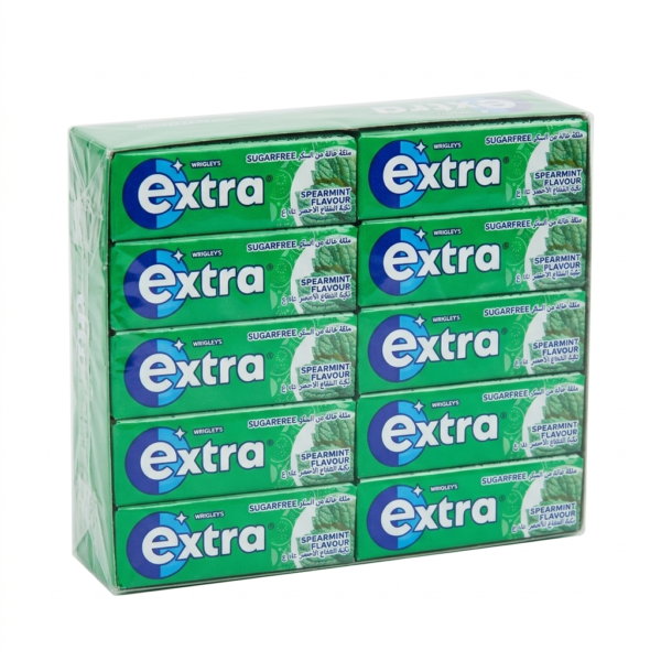 علكة اكسترا نكهة نعناع الاخضر 30 قطعة