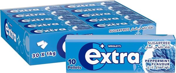 علكة اكسترا نكهة نعناع 30 قطعة