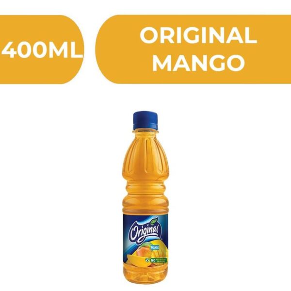 اورجنال بلاستيك نكهة مانجو 400مل*30قطعة