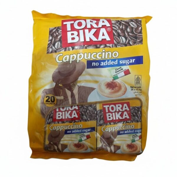 توربيكا كابتشينو بدون سكر 20 ظرف