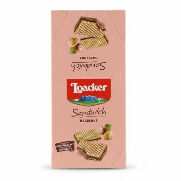 لواكر ساندويش ويفر نكهة البندق  25 قطعة