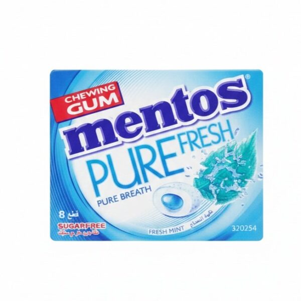 مينتوس كرت نكهة النعناع الازرق 12 قطعة