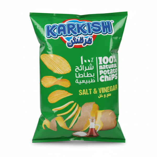 قرقش ٥٥غ نكهة ملح وخل