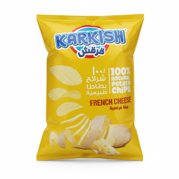 قرقش ٥٥غ نكهة جبنة فرنسية