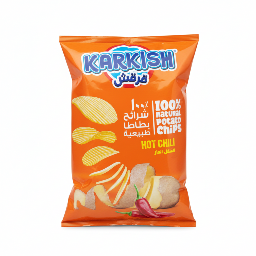 2026/02/1000362077.png قرقش ٥٥غ نكهة فلفل حار - الصورة 1