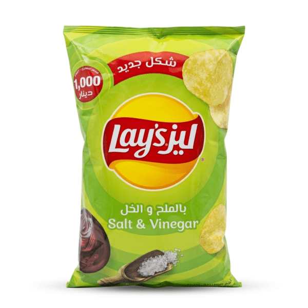 ليز نكهة الملح والخل ١٠٥غ